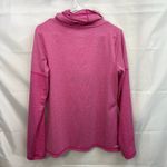 Danskin NOW women's‎ pink cowl neck pullover stretch active fitted shirt large Photo 4