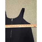 Outdoor Voices  Women's Black Nylon Full‎ Zip Powerhouse Dress Sleeveless Sz L/XL Photo 7