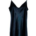 NEW/NWT Wilfred Only Total Eclipse Navy Blue Slip Dress Size Large Aritzia Photo 3