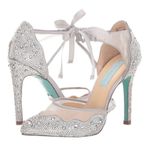 Betsey Johnson Iris Rhinestone Pumps, Size 7.5M New in Box $129 Photo 4