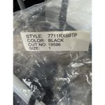 City Triangles Crepe Scoop Neck Sheath Dress with Crystal Fringe Size 1 Juniors Black Photo 10