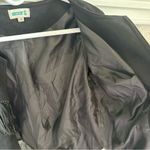 Rockin G Black Rhinestone Fringe Open Front Coastal Cowgirl Jacket Womens Small Photo 7