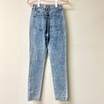 SLVRLAKE Beatnik High Rise Denim Slim Ankle Boyfriend Jeans Crosby Blue Size 24 Photo 3