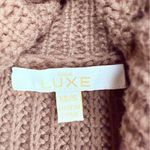 Cache  luxe brown knit long sleeve open front cardigan sweater xs / sm oversized Photo 1