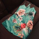 South Moon Under Floral Silk Dress Photo 6