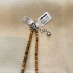 Free People NWT  The Florist Choker Tan 
Caramel Brown Photo 6