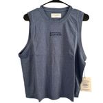 Spiritual Gangster NWT SG LA Jagger Slub Tank Top Blue Women’s XS Photo 3