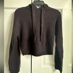 Divided  Black Knit Hoodie Size XS Photo 0