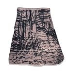 None Neutral Taupe Beige Abstract Art Knit Shawl Wrap Poncho Scarf Lightweight Layer Photo 8