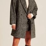 Abercrombie & Fitch • black and gray wool textured jacket sz XXS Photo 1