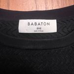 Babaton  Aritzia‎ Pointelle Stitch Stretch Sleeveless Tank Top Black Size XXS Photo 6