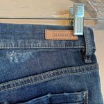 BLANK NYC  Wedge Distressed Raw Hem High‎ Rise Denim Shorts Photo 9