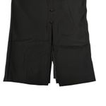 Y2k Vintage Wallis Petite Front Button High Waist Double Slit Skirt 12 Black Size 12P Photo 4