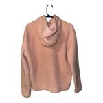 FILA  Womens Josephine Pink Sherpa Cropped Hoodie, Small Photo 3