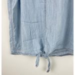 prAna  Denim Mackenzie Tank Top with Tie Bottom - Size XS Photo 2