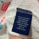 Ocean Drive NWT  Embroidered FringeTank Top Photo 6