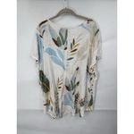 Cynthia Rowley  100%‎ Linen Colorful Too Women 2X Tropical Vacation Beach Photo 1