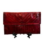 70s Vintage Eel Skin Clutch Photo 2