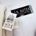 Vintage JR Nites Maxi Skirt Beaded Sz 12 Ivory Church Fairy Grunge Cocktail Photo 12