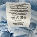 MERLETTE Vallarta Tiered Midi Dress Powder Blue Size XS Photo 3