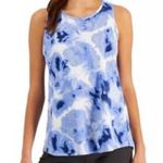 Ideology ID- Printed Tie Back Tank Top, Radial Lavender, Size S New w/Tag Photo 1
