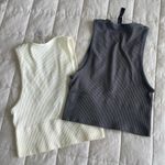 Urban Outfitters  Fitted Crop Tanks Photo 4