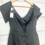 FAVLUX NWT Black Off Shoulder Cocktail Dress Size Small Photo 6