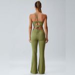 Berlook Activewear Green Ruched Tie Photo 4