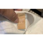 Kate Hill Woman 3X White 100% Linen Sleeveless Tank Top Blouse Lightweight Photo 4