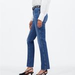 Madewell Stovepipe Ankle Slit Jeans Photo 5