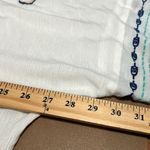 JW STYLE kimono size small/medium embroidered floral cover up summer beach wear White Photo 6