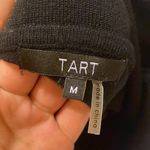 Tart Sweater Dress Long sleeves Cowl Neck Midi Black Size Medium. Excellent condition Photo 2