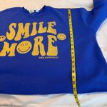 Grayson Threads Smiley World Smile More Oversized Sweatshirt Top Size XXL Photo 7