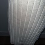 Reformation NWT Poppy Ribbed Mini Sweater Dress Cream Size Large Photo 4