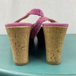 American Eagle sling back wedge sandals size 10 Photo 5