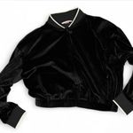Victoria's Secret  Black Bomber Jacket with Chic Silhouette Photo 0