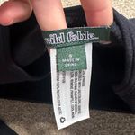 Wild Fable Black Cropped V-neck long sleeve Photo 1