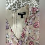 EXPRESS Floral Wrap Tie Romper Photo 2