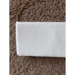 Unbranded BRIDE White Metallic Seed Bead Bridal Clutch Purse‎ Crossbody Chain Photo 15