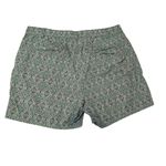 Caribbean Joe  Green Patterned Women's Shorts Photo 2
