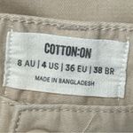 Cotton On COTTON:ON Wide-Leg Chino Pants Khaki/Beige Women’s Size US 4 (EU 36, AU 8) Photo 5