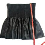 Ella Moss  Faux Leather Mini Skirt Photo 5