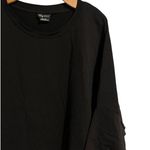 City Chic T Shirt Dress Women's Size XXL Black Flowy 1/2 Sleeve Casual Relaxed Photo 2