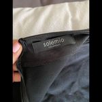 Solemio BODYCON FAUX LEATHER DRESS Photo 4