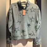 Pink Rose NWT Cozie By Pink RoseSage+ Stars Half Zip Fleece Photo 0