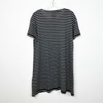 Current/Elliott CURRENT ELLIOTT | The Knit Tee Dress in Reverse Oakland Stripe Sz. 3 or a Large Photo 6