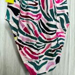 Summersalt NWT  The Cinched One Piece Swimsuit Watercolor Zebra Hibiscus size 4 Photo 7