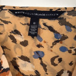 White House | Black Market Leopard Print Lace Trim Dress Size 0 Photo 6