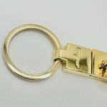 Salvatore Ferragamo  Gancini Gold Tone Key Ring Detachable Photo 3