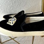 Soludos Jaguar Black Velvet Sneaker Womens Size 8.5 EUC Photo 3